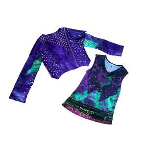 Disney‎ Descendants Mal jacket and shirt costume dress up